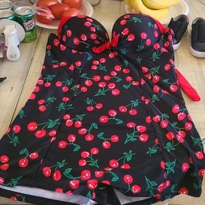 1950s vintage style swimsuit